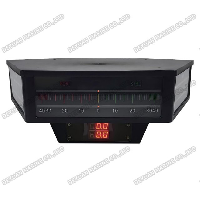 RA-3 Three-sided Rudder Angle Indicator(Dual Display)