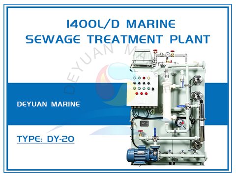1400L/d Marine Sewage Treatment Plant