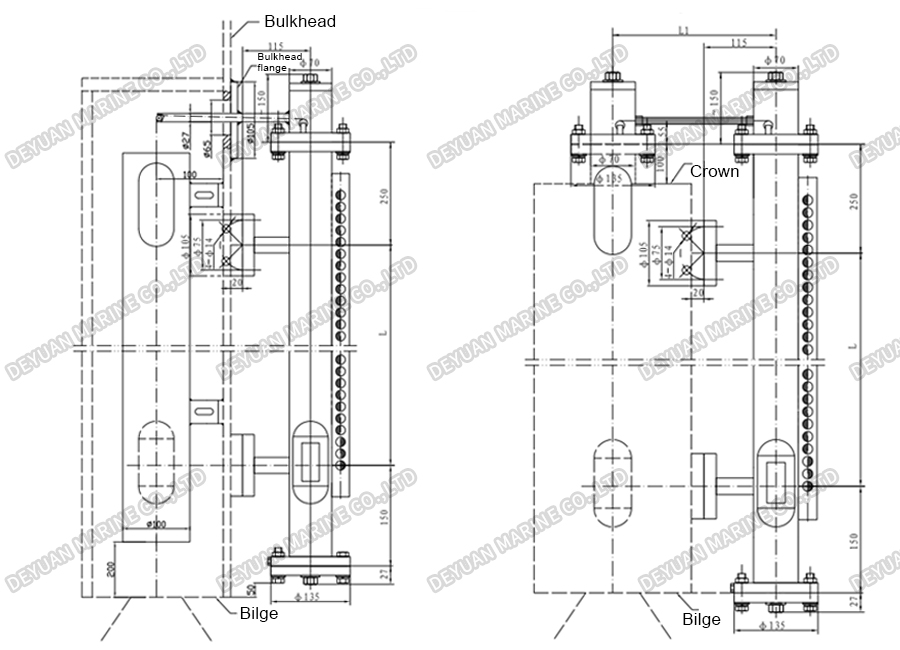 Float Type Level Gauge-DEYUAN MARINE3
