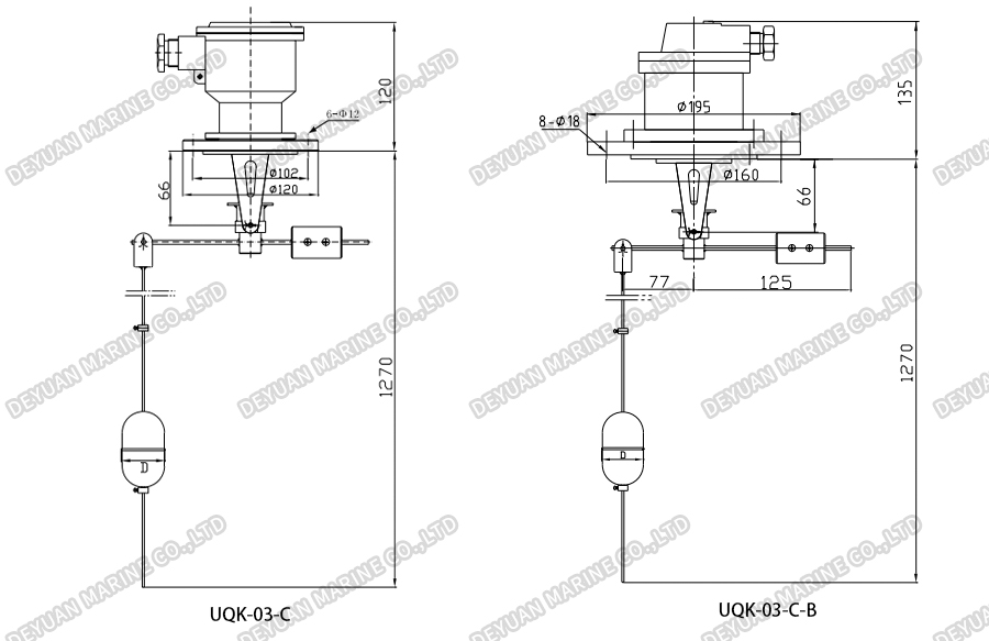 Float Level Controller-DEYUAN MARINE9