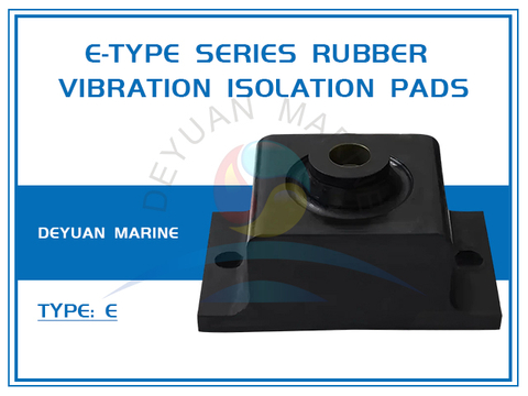E-Type Series Rubber Vibration Isolation Pads