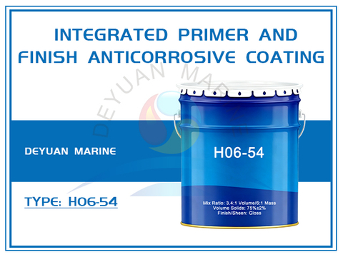 H06-54 Marine Integrated Primer And Finish Anticorrosive Coating