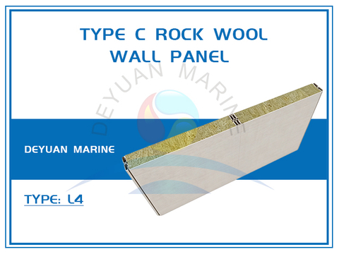 Class B-0 Type C Rock Wool Fireproof Wall Panel