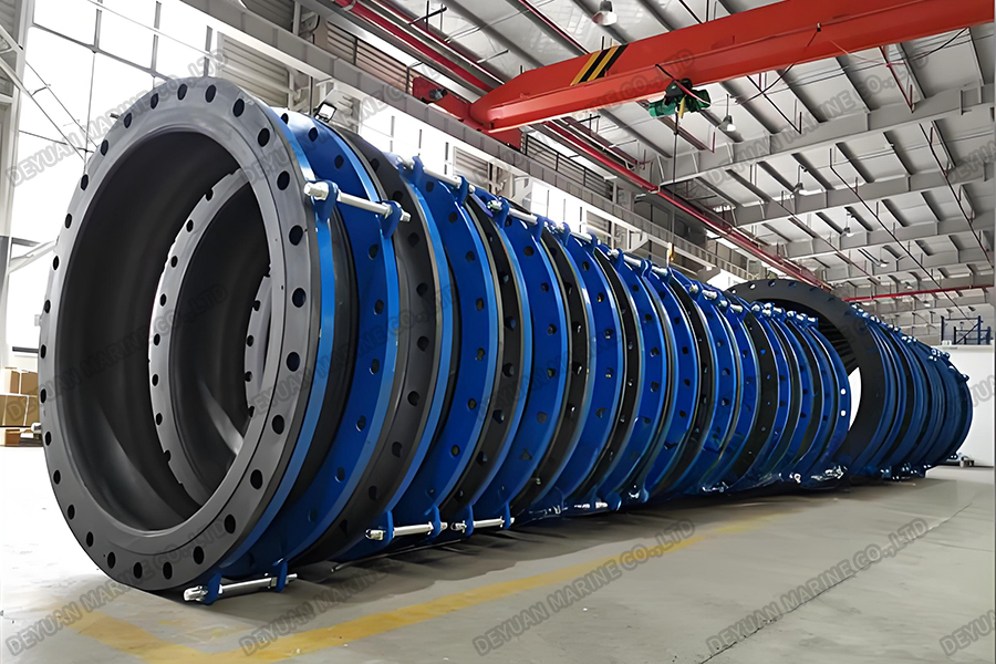 RE Type Devulcanized Rubber Expansion Joint-DEYUAN MARINE2