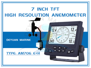 7 Inch TFT High Resolution Anemometer