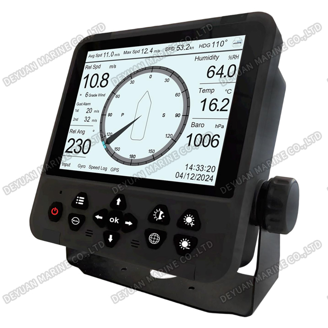 8 Inch TFT Marine Anemometer
