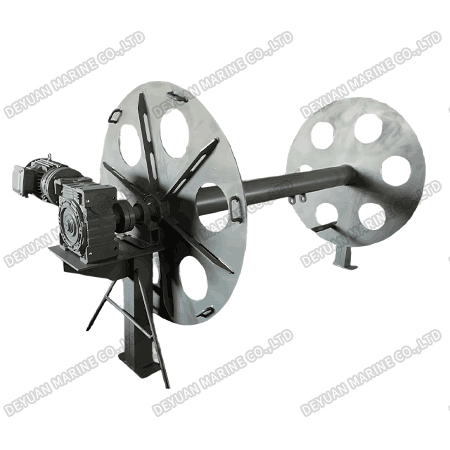Electric Motor Drive Fixed Mounting Type Pilot Ladder Reel