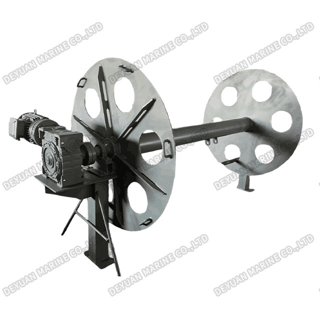 Electric Motor Drive Fixed Mounting Type Pilot Ladder Reel