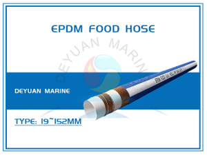 EPDM Food Hose For Beverage And Drinking Water Transfer