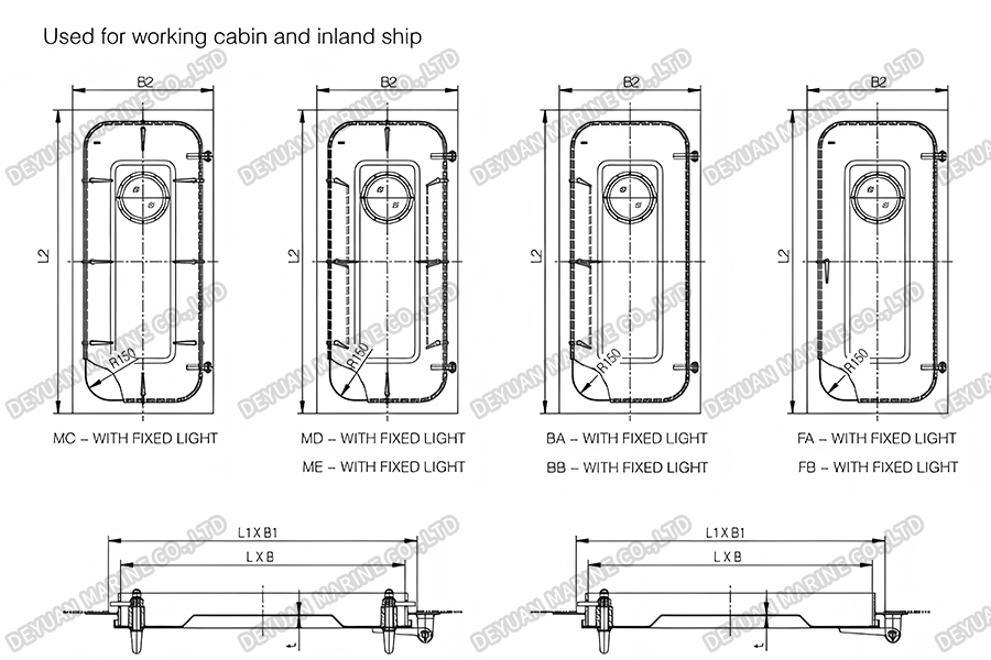 Marine fire doors-DEYUAN MARINE2