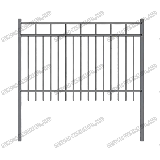 Strong And Durable Aluminum Fence 