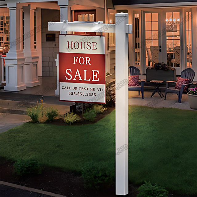 Real Estate Sign Post