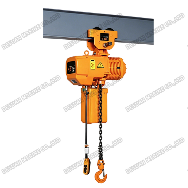 500kg–2t Single Speed Manual Trolley Chain Hoist