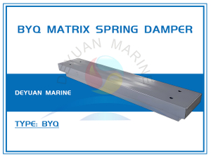 BYQ Type Matrix Spring Damper Good vibration reduction effect