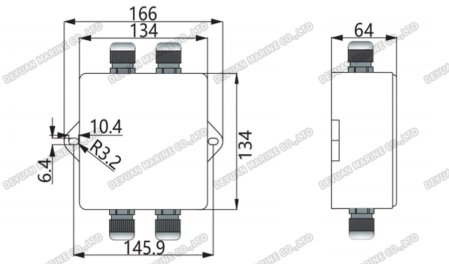 JSKM-M900D Input Output Module-DEYUAN MARINE2