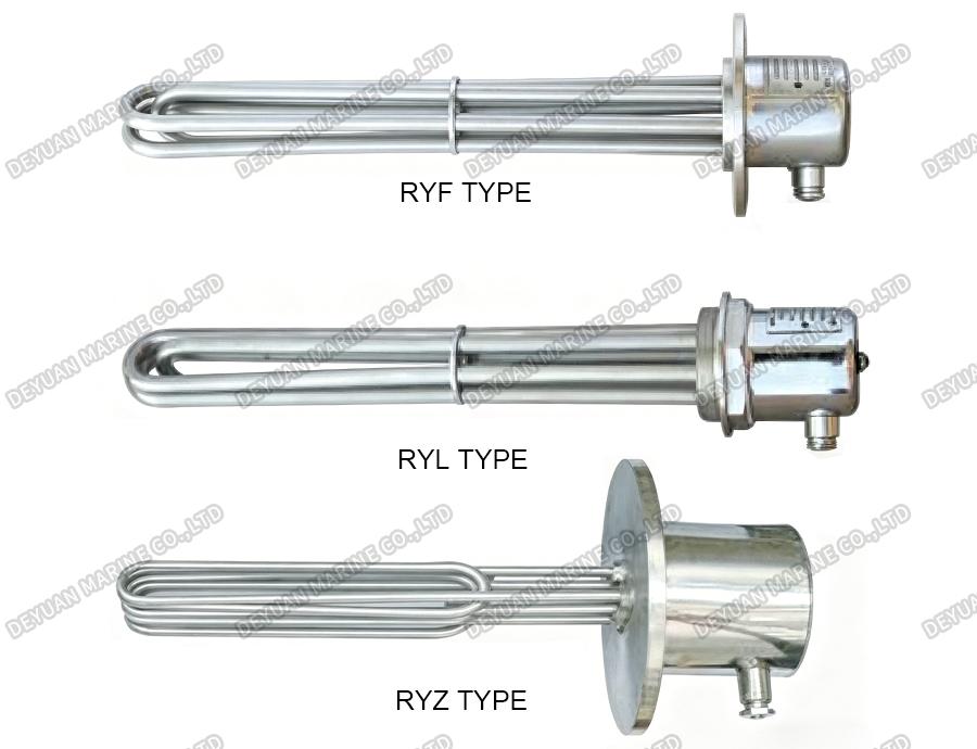 RY Type Lubricant Oil Electric Heater-DEYUAN MARINE4