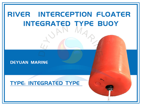 River Garbage Interception Floaters Integrated Type Buoy