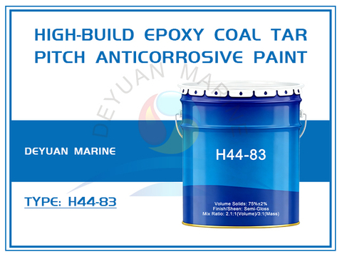 H44-83 High-Build Epoxy Coal Tar Pitch Anticorrosive Paint