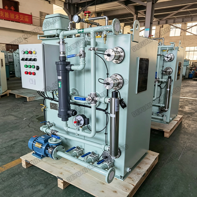 2100L/d Marine Black Water Treatment Plant