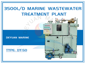 3500L/d Marine Wastewater Treatment Plant