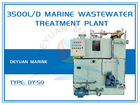 3500L/d Marine Wastewater Treatment Plant