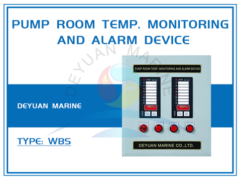 WBS Type Pump Room Temp. Monitoring And Alarm Device