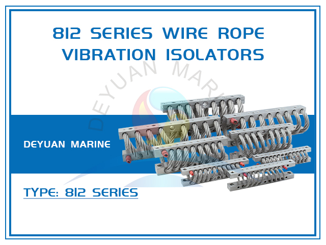 812 Series Wire Rope Vibration Isolators