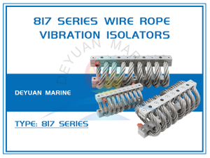817 Series Wire Rope Vibration Isolators