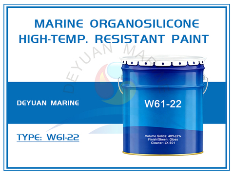 W61-22 Marine Organosilicone High-Temperature Resistant Paint