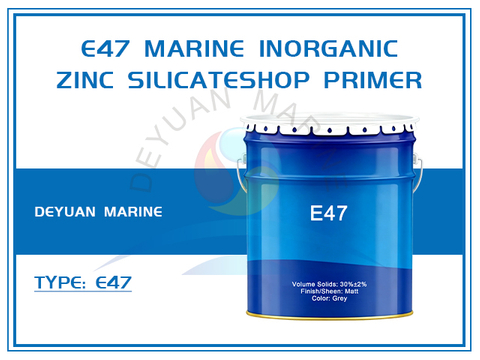 E47 Marine Inorganic Zinc Silicate Shop Primer (Thin Plates Type)