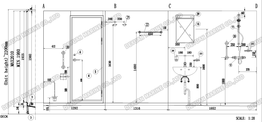 Shipboard Wet Unit System-DEYUAN MARINE2.