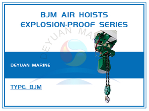 BJM Air Hoists Explosion-Proof Series