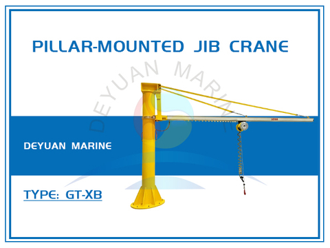 Pillar-Mounted Jib Crane