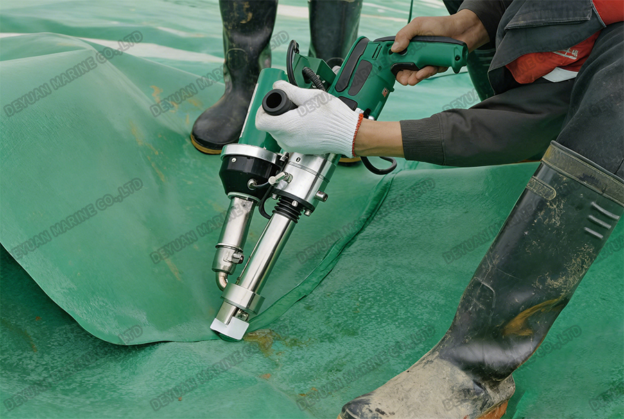 LST600 Dual Heating Extrusion Welder Series-DEYUAN MARINE5