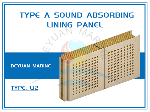 Rock Wool Type A Sound Absorbing Lining Panel for B15 Class