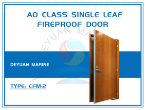 A0 Class Single Leaf Fireproof Door