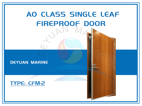 A0 Class Single Leaf Fireproof Door