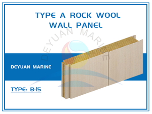 B-15 Marine Type A Rock Wool Wall Panel