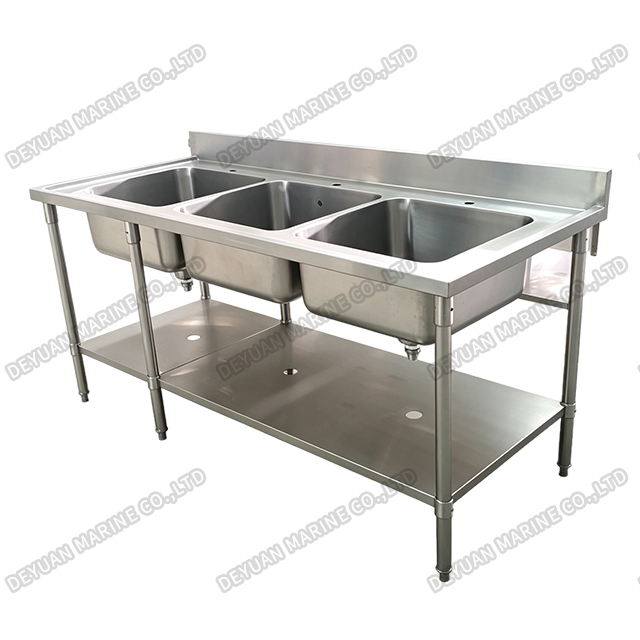 Marine Stainless Steel Washing Table