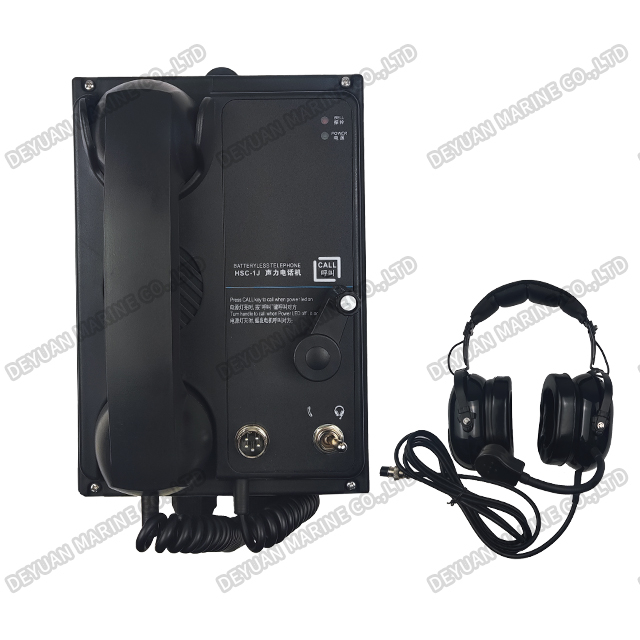 Single-way/Multi-way Batteryless Telephone With Noise-proof Headset