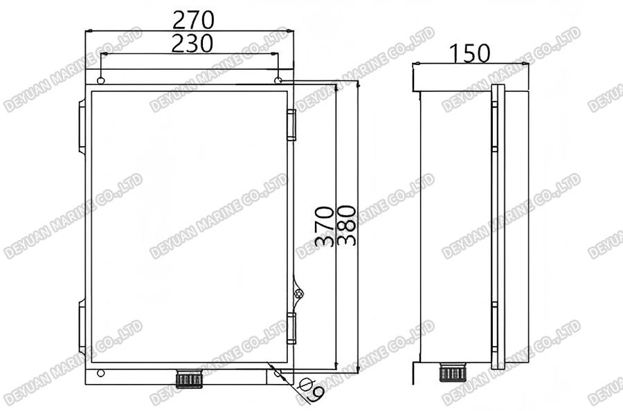 HAC-100F Weather-proof Auto Telephone-DEYUAN MARINE3