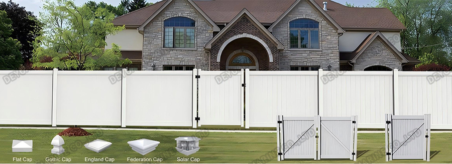 H-Post Privacy Fence-DEYUAN MARINE3