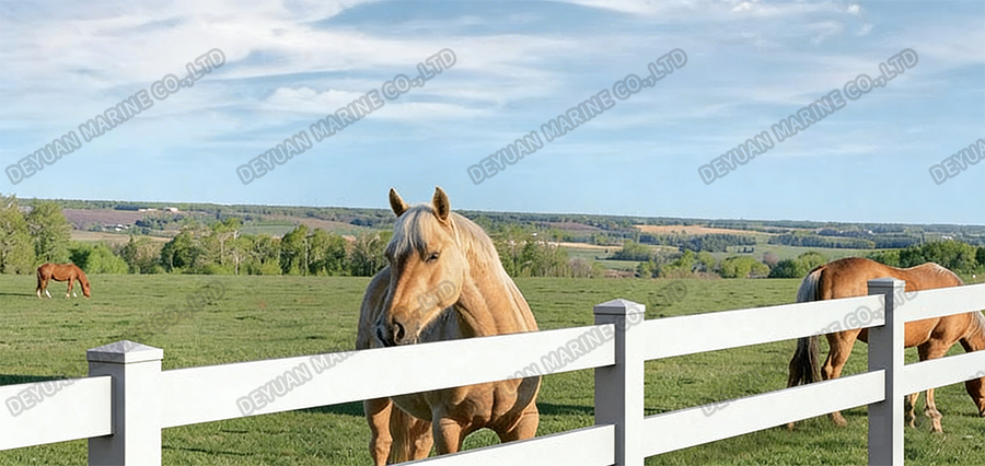 PVC&nbsp;Horse&nbsp;Fence-DEYUAN MARINE8