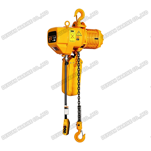 500KG-3T Hook Fixed Type Electric Chain Hoist (Single Chain) 