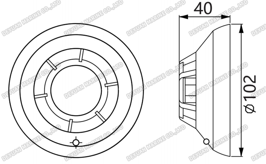 JTY-GD-882 Smoke Detector-DEYUAN MARINE2