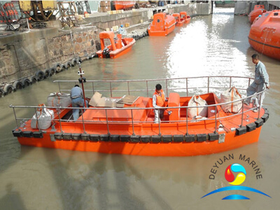 SOLAS Approved 15 Persons FRP Fast Rescue Boat with Outboard Or Inboard ...
