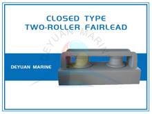 Marine Closed Type Three roller Fairlead With Stand for sale from