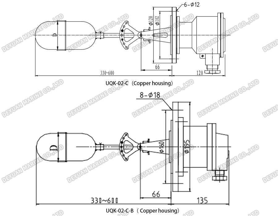 Float Level Controller-DEYUAN MARINE8