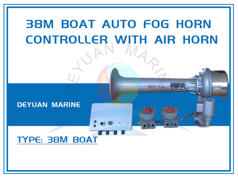 38M Boat Automatic Fog Horn Controller with Air Horn
