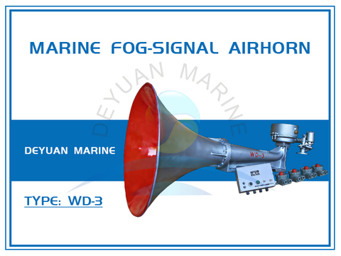 Marine Fog-signal Airhorn Type WD-3